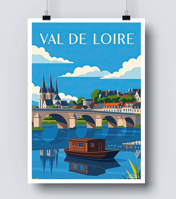 Affiche Val de Loire