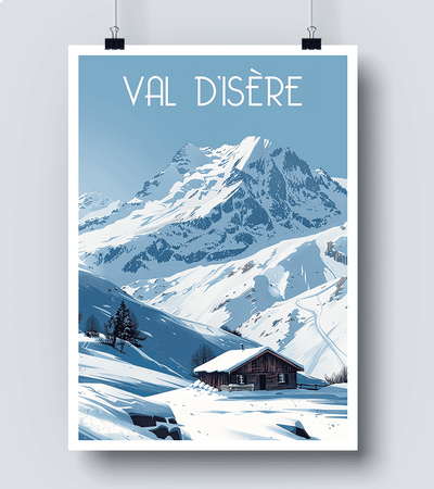 Affiche Val d Isère