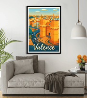 poster Les tours Serranos Valence