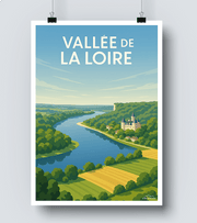 Affiche Vallée de la Loire