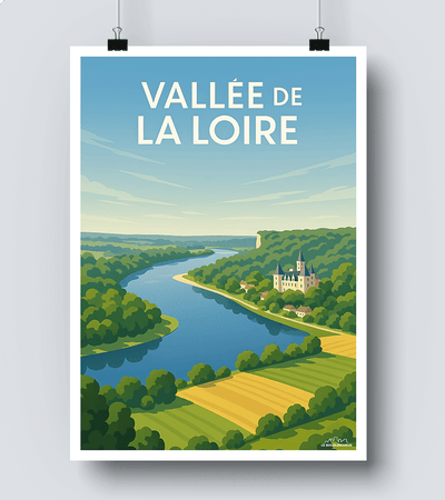Affiche Vallée de la Loire