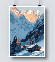 Affiche Valmeinier
