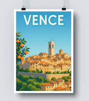 Affiche Vence