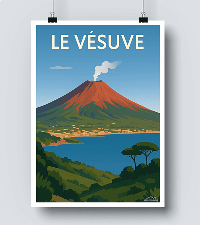 Affiche Vésuve