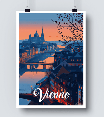 Affiche Vienne - Autriche