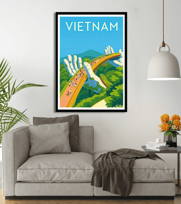 poster Pont d Or Vietnam 