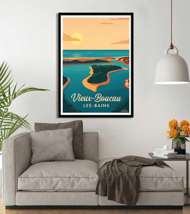 poster Vieux-Boucau-les-Bains
