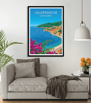 poster Villefranche sur Mer