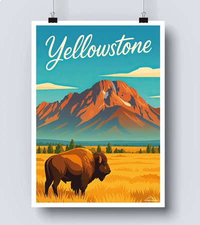 Affiche Yellowstone