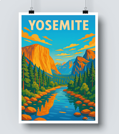 Affiche Yosemite