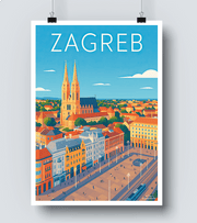 Affiche Zagreb