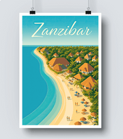 Affiche Zanzibar
