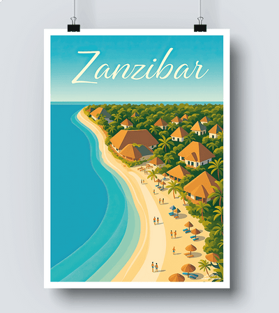 Affiche Zanzibar