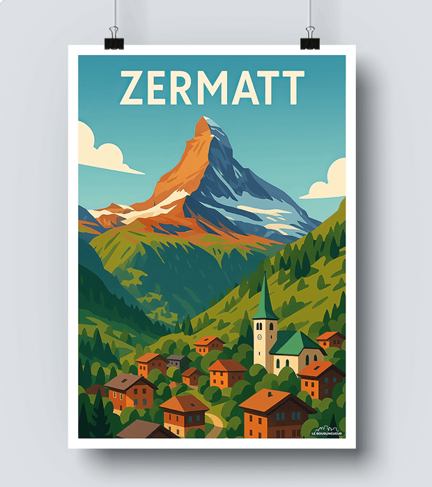 Affiche Zermatt