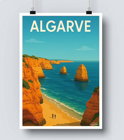 Affiche Algarve