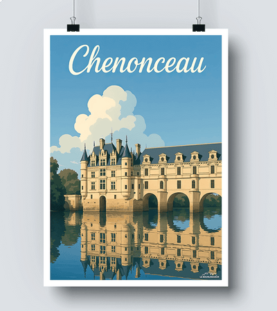 Affiche Chenonceau