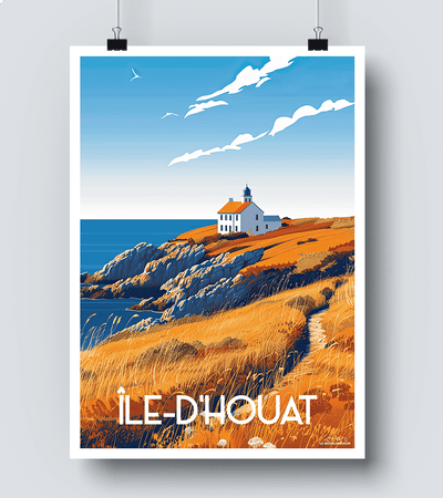 Affiche Île d Houat
