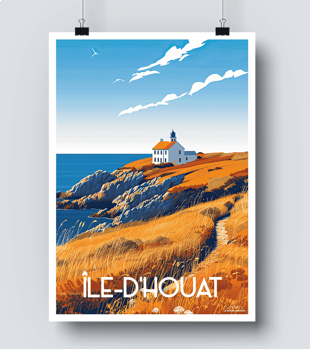 Affiche Île d Houat