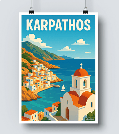 Affiche Karpathos