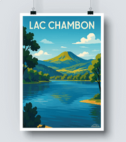 Affiche Lac Chambon