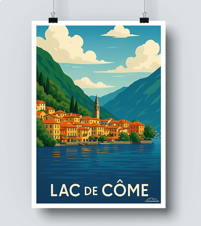Affiche Lac de Côme