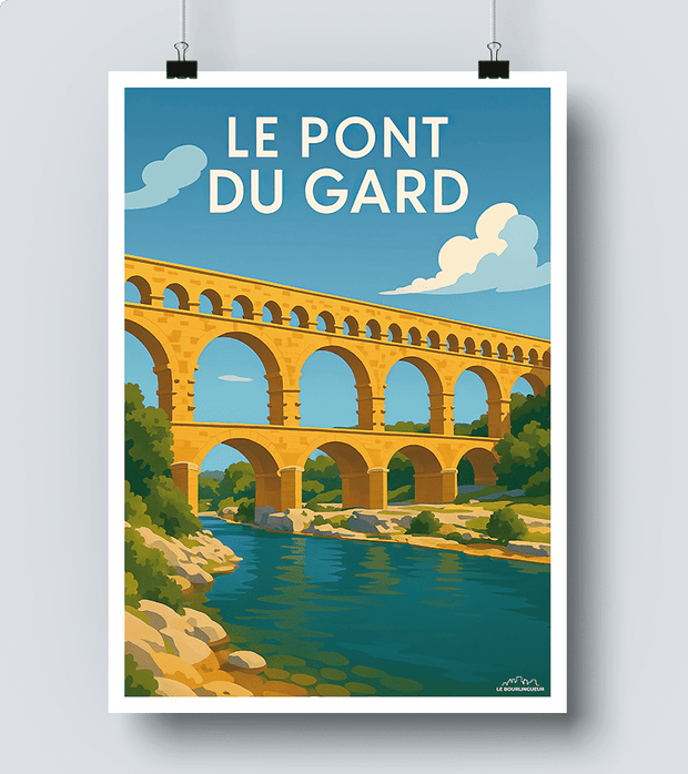 Affiche Le Pont du Gard