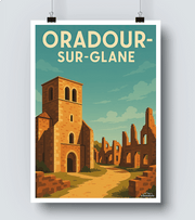 Affiche oradour sur Glane