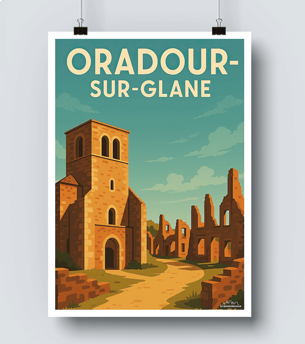 Affiche oradour sur Glane