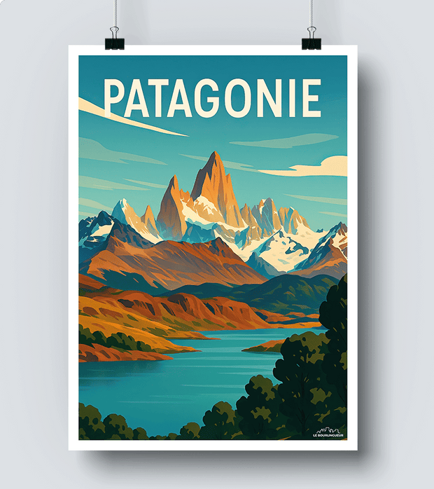 Affiche Patagonie