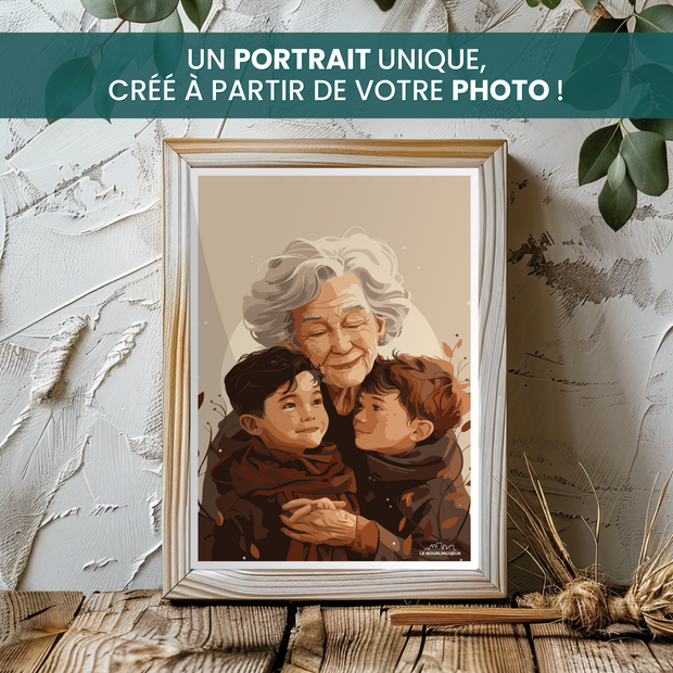 Affiche Personnalisée Portrait