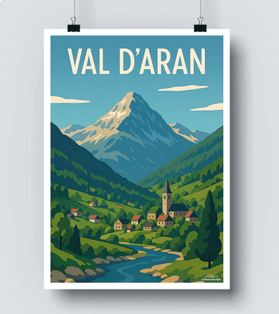 Affiche Val d Aran