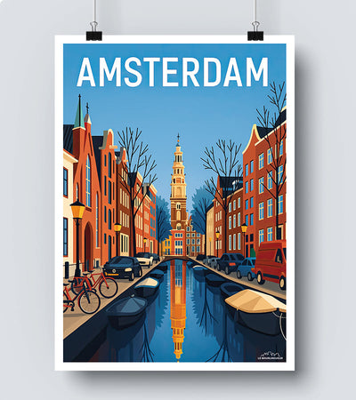 Affiche Amsterdam