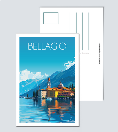 Carte Postale Bellagio