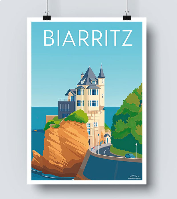 Affiche La Villa Belza - Biarritz