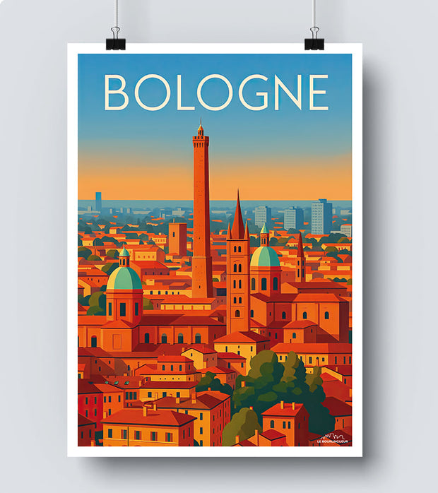 Affiche Bologne