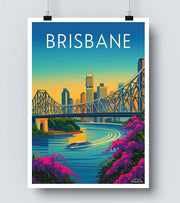 Affiche Brisbane