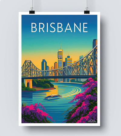 Affiche Brisbane