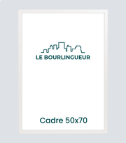 Cadre Blanc 50x70