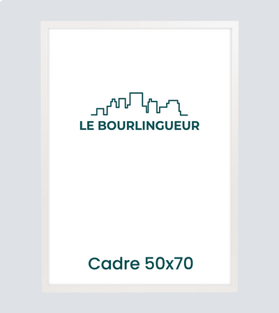 Cadre Blanc 50x70