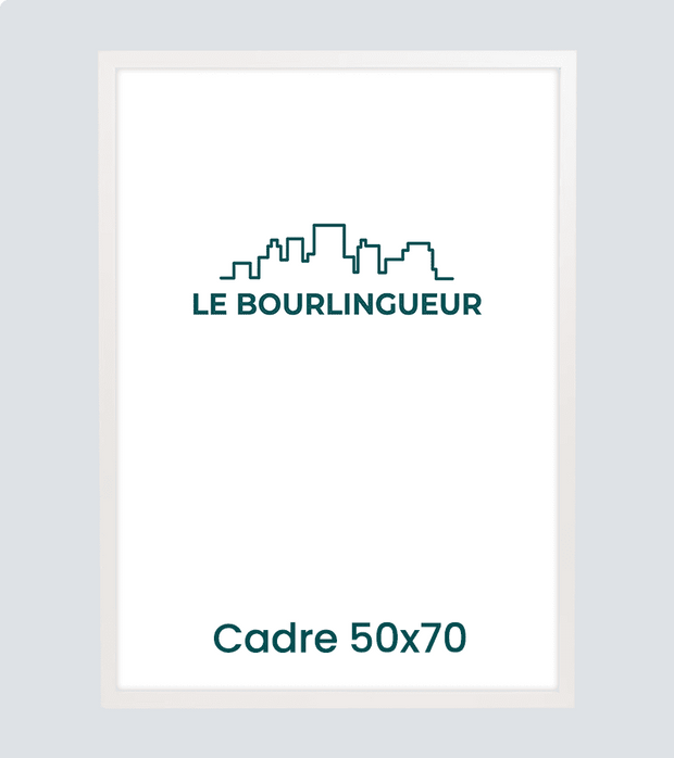 Cadre Blanc 50x70