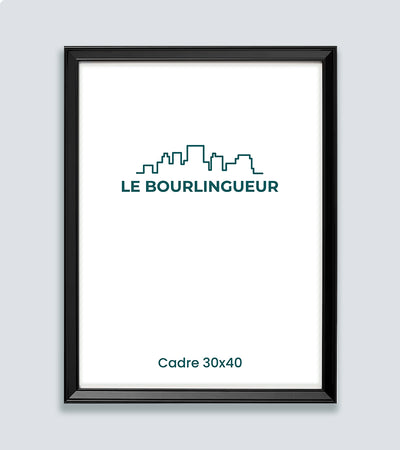 Cadre Noir 30x40 cm