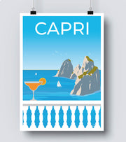 Affiche Capri