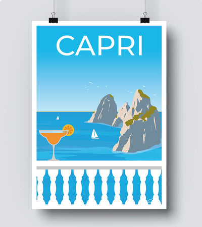 Affiche Capri