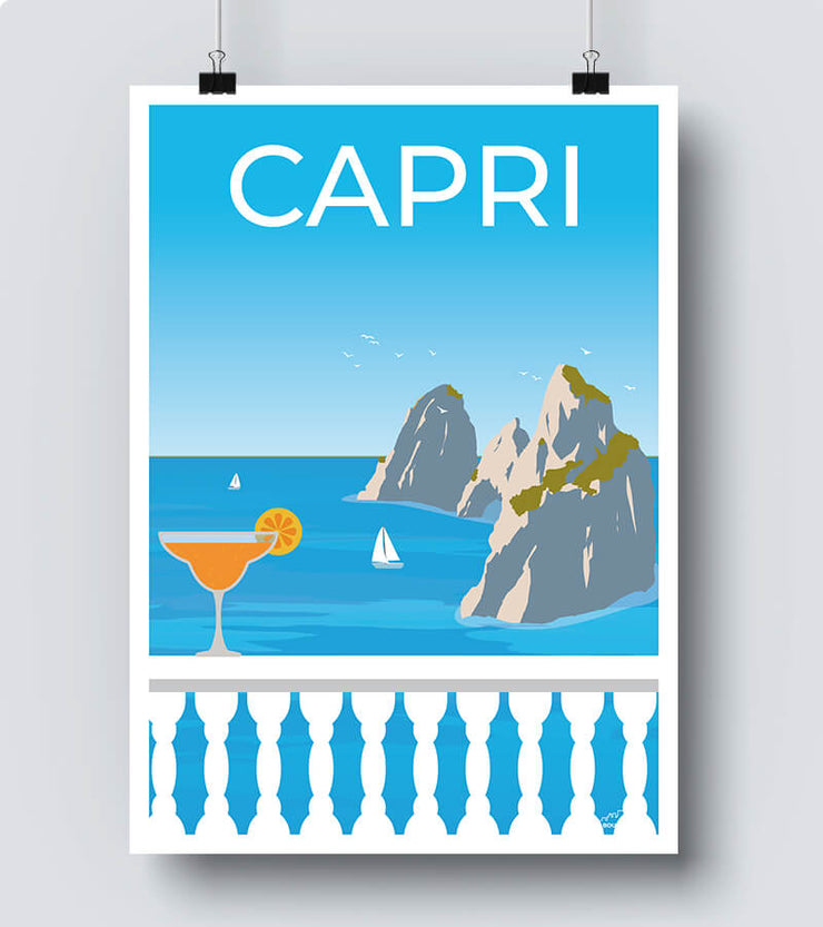Affiche Capri