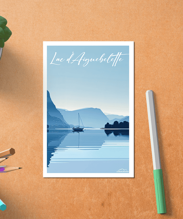 Carte Postale lac d Aiguebelette