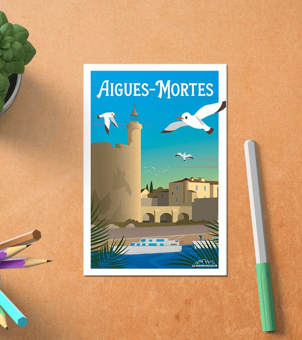 Carte Postale Aigues Mortes