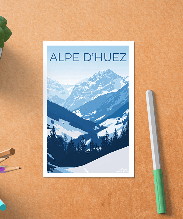 Carte Postale Alpe d Huez