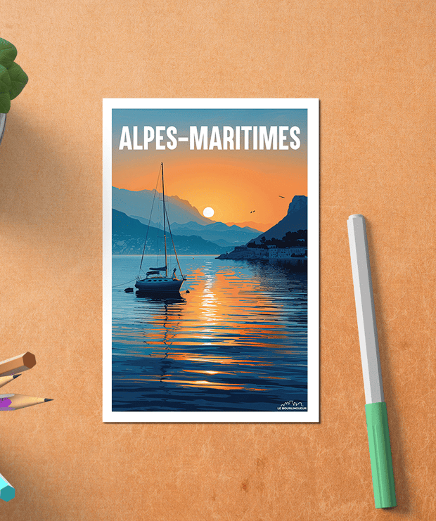 Carte Postale Alpes Maritimes