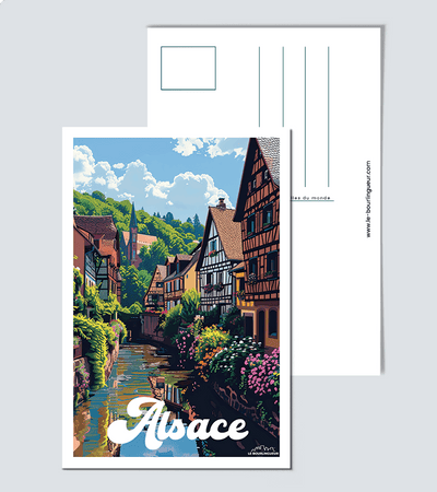 Carte Postale Alsace