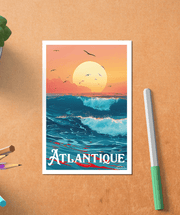 Carte Postale Atlantique